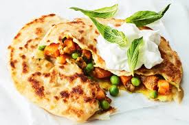 Parathas (Potato/Mix veg./Chicken) 3 pcs.